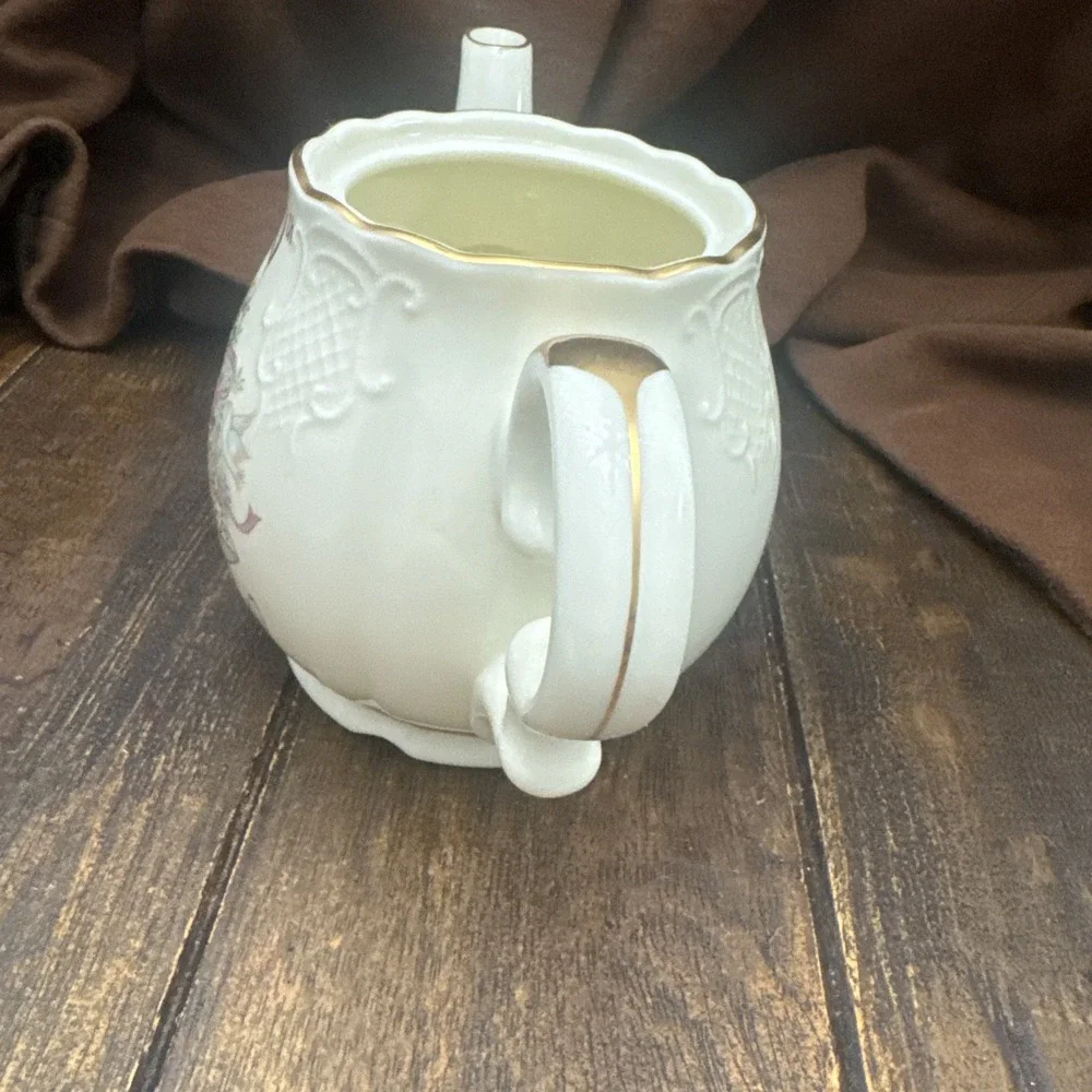 Lefton Tea Pot 50th Anniversary Excellent 7 1/2